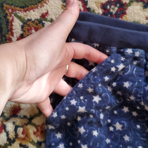 Mix It Blue Pajama Set Sz Small - Picture 6 of 9